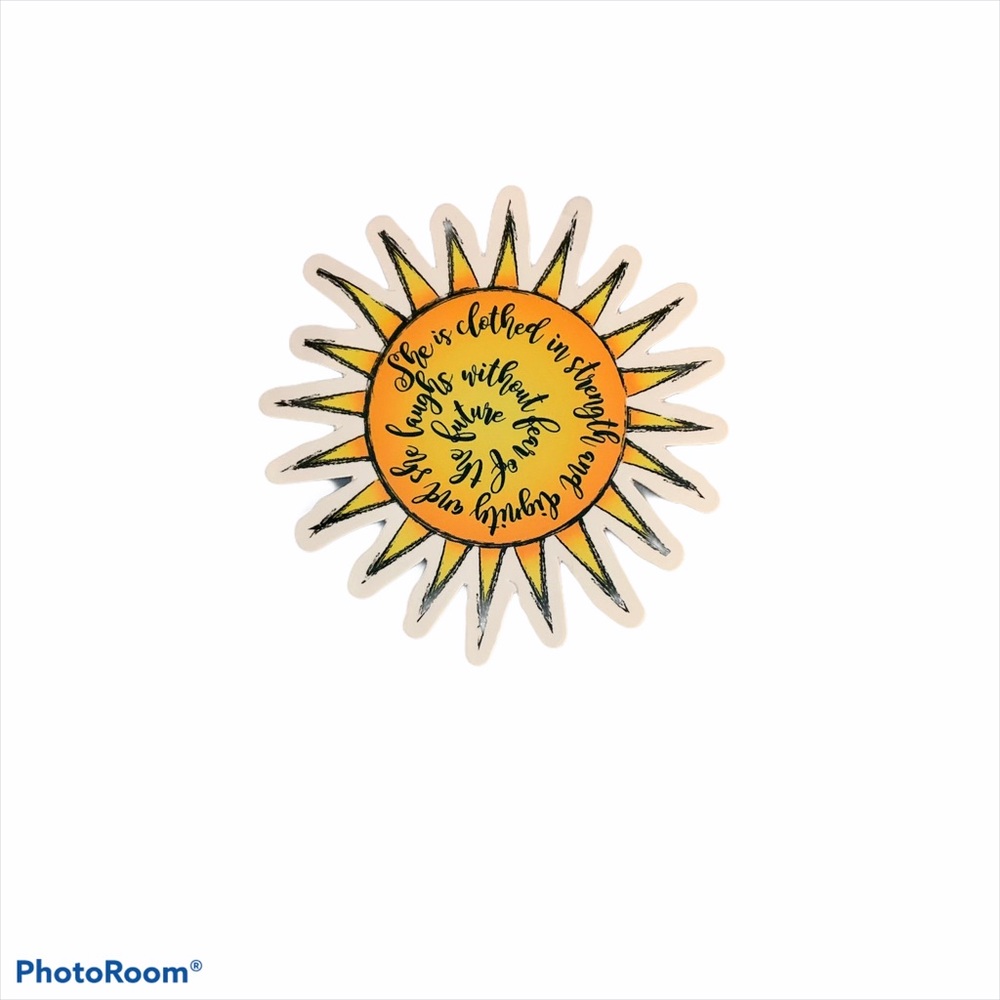 COPY - Christian Religious Bible Verse Sticker